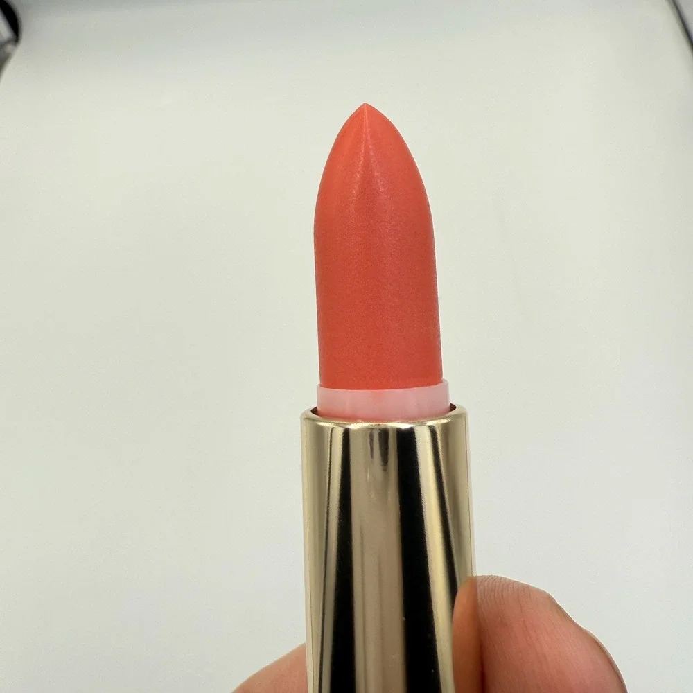 Estee Lauder Pure Color‎ 25 Melon Shimmer Long Lasting Lipstick Rouge Full Size